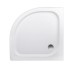 Душовий бокс Lidz Tani SB90x90.SAT.LOW.FR, скло Frost 4 мм