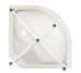 Душовий бокс Lidz Tani SB90x90.SAT.HIGH.GR, скло тоноване 4 мм