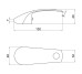 Ручка для змішувача Lidz Repair Mars 040M (k40) LDREP040MCRM34817 Chrome