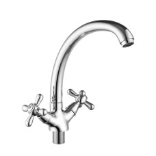 Смеситель для кухни Dominox 273F двухвентильный LDDOM273FCRM35539 Chrome Смеситель для кухни Dominox 273F двухвентильный LDDOM273FCRM35539 Chrome
