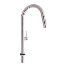 Смеситель для кухни Lenicka с выдвижным изливом QTLEN9138103UN Brushed Nickel PVD Qtap сантехника — страница 9