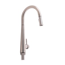 Смеситель для кухни Evicka с выдвижным изливом QTEVI91103UN Brushed Nickel PVD Смеситель для кухни Evicka с выдвижным изливом QTEVI91103UN Brushed Nickel PVD