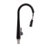 Смеситель для кухни Qtap Evicka с выдвижным изливом QTEVI9135103UB Black Matt