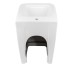 Біде підлогове Qtap Crow 545х360х410 White QT05443370W