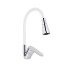 Змішувач для кухні Lidz Tani 008F3 з гнучким виливом (k40) LDTAN008F3WCR37037 Chrome/White