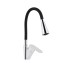 Змішувач для кухні Lidz Tani 007F3 з гнучким виливом (k40) LDTAN007F3BCR37649 Chrome/Black