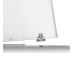Душові двері в нішу Qtap Taurus CRM201-11.C6 110-120x185 см, скло Clear 6 мм, покриття CalcLess