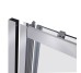 Душові двері в нішу Qtap Taurus CRM2013-14.C6 130-140x185 см, скло Clear 6 мм, покриття CalcLess