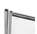 Душові двері в нішу Qtap Taurus CRM2013-14.C6 130-140x185 см, скло Clear 6 мм, покриття CalcLess