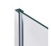 Душова перегородка Qtap Walk-In Standard CRM201.C8 100х200 см, скло Clear 8 мм, покриття CalcLess