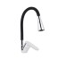 Змішувач для кухні Lidz Tani 008F3 з гнучким виливом (k40) LDTAN008F3BCR39484 Chrome/Black