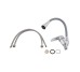 Смеситель для кухни Lidz Tani 008F3 с гибким изливом (k40) LDTAN008F3GCR39507 Chrome/Grey