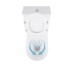 Унитаз-компакт Qtap Presto безободковый с сиденьем Soft-close QT24221217AW