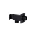 Підключення з тримачем для шланга Qtap Spojeni прямокутне QTCRBBH025 Black Matt