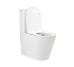 Унітаз-компакт Qtap Scorpio безободковий Ultra Quiet з сидінням Soft-close QT14222125AUQW