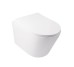 Унитаз подвесной Qtap Swan безободковый Ultra Quiet с сиденьем Soft-close QT16335179W