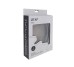 Шланг для ручного душа Qtap Hadice 1600 мм прямоугольный QTHADPVCSQ160B Black Matt