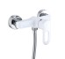 Смеситель для душа Lidz Latwa 010 (с душевым гарнитуром) (k40) LDLAT010WHI45426 White