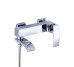 Смеситель для ванны Qtap Swan Cascada с поворотным изливом (c душевым гарнитуром) QTSWA260CRM45565 Chrome