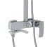 Душова система універсальна Qtap Swan Cascada на три споживача (з виливом) QTSWA111CRM45566 Chrome