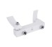 Смеситель для ванны Qtap Swan Cascada с поворотным изливом (c душевым гарнитуром) QTSWA260CRW45569 Chrome/White