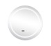 Дзеркало Qtap Mideya  R800 з LED-підсвічуванням Touch,  з антизапотіванням, з годинником, димером, рег. яскравості  QT2078NCR8080W