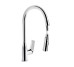 Смеситель для кухни Qtap Vlasta New с выдвижным изливом QTVLA344CRM45646 Chrome