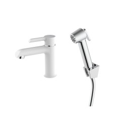 Змішувач для раковини Grand (з гігієнічним душем) QTGRA272CRW45671 Chrome/White Qtap сантехніка — сторінка 7