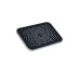 Лейка для верхнего душа Qtap Hlavova 260x180 мм прямоугольная QTHLA107CRM45784 Chrome/Black