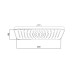 Лейка для верхнего душа Qtap Hlavova 260x180 мм прямоугольная QTHLA107CRM45784 Chrome/Black
