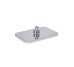 Лейка для верхнего душа Qtap Hlavova 260x180 мм прямоугольная QTHLA107CRM45784 Chrome/Black
