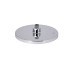 Лейка для верхнего душа Qtap Hlavova D 230 мм округлая QTHLA107CRM45787 Chrome/White