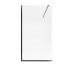 Душова перегородка Qtap Walk-In Standard BLM2011.C8 100х200 см, скло Clear 8 мм, покриття CalcLess