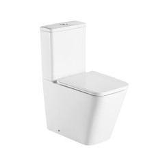 Унитаз напольный Tern Ultra Quiet безободковый с сиденьем Soft-Close QT17222175AUQ1W White