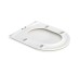 Унітаз-компакт Qtap Robin Ultra Quiet безободковий з сидінням Soft-close QT13222128AUQ1W