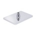 Лійка для верхнього душу Qtap Hlavova 280x190 мм прямокутна QTHLA107CRM45946 Chrome