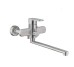Змішувач для ванни Lidz Luna 005 (з душовим гарнітуром) (k35) LDLUN005NKS46093 Nickel