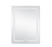 Зеркало Lidz Kubis 600х800 с LED-подсветкой Touch, с антизапотеванием, с диммером, рег. яркости LD78LF9376080