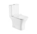 Унитаз-компакт Qtap Presto Quadro безободковый с сиденьем Soft-close QT24221215AW