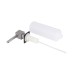 Дозатор для моющего средства Lidz LK117 квадратный Brushed Steel (LDLK117BRU46399)