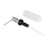 Дозатор для моющего средства Lidz LK118 круглый Brushed Steel (LDLK118BRU46400)