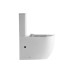 Унитаз напольный Qtap Robin New Ultra Quiet безободковый с сиденьем Soft-Close WHITE QT13226083AW