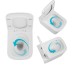 Унітаз підвісний Qtap Tern Ultra Quiet безобідковий з сидінням Soft-close WHITE QT17332303AW