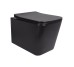 Унітаз підвісний Qtap Tern New Ultra Quiet безобідковий з сидінням Soft-close MATT BLACK QT17332303ASMB