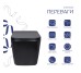 Унітаз підвісний Qtap Tern New Ultra Quiet безобідковий з сидінням Soft-close MATT BLACK QT17332303ASMB