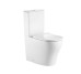 Унітаз підлоговий Qtap Virgo Ultra Quiet безобідковий з сидінням Soft-close WHITE QT18226092AW