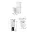 Унітаз підлоговий Qtap Virgo Ultra Quiet безобідковий з сидінням Soft-close WHITE QT18226092AW