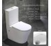 Унітаз підлоговий Qtap Virgo Ultra Quiet безобідковий з сидінням Soft-close WHITE QT18226092AW