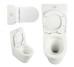Унітаз підлоговий Qtap Virgo Ultra Quiet безобідковий з сидінням Soft-close WHITE QT18226092AW