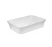 Раковина накладная Qtap Virgo N прямоугольная без донного клапана WHITE QT18116308W
